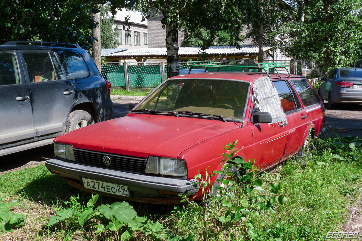 Архангельская область, № А 274 ЕС 29 — Volkswagen Passat (B2) '80-88