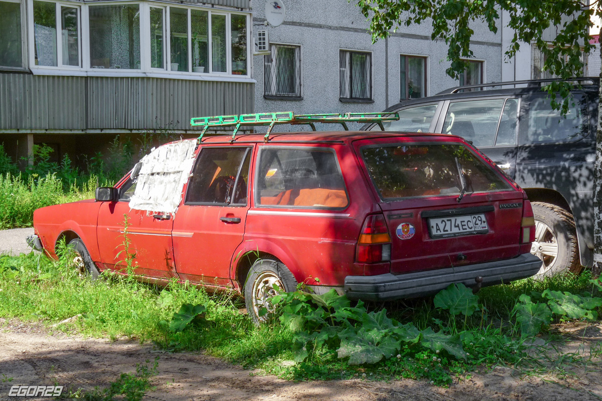 Архангельская область, № А 274 ЕС 29 — Volkswagen Passat (B2) '80-88