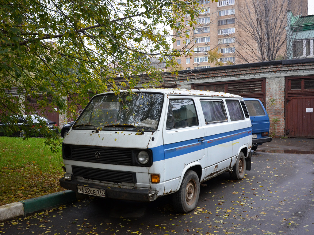Москва, № У 632 СЕ 177 — Volkswagen Typ 2 (Т3) '79-92