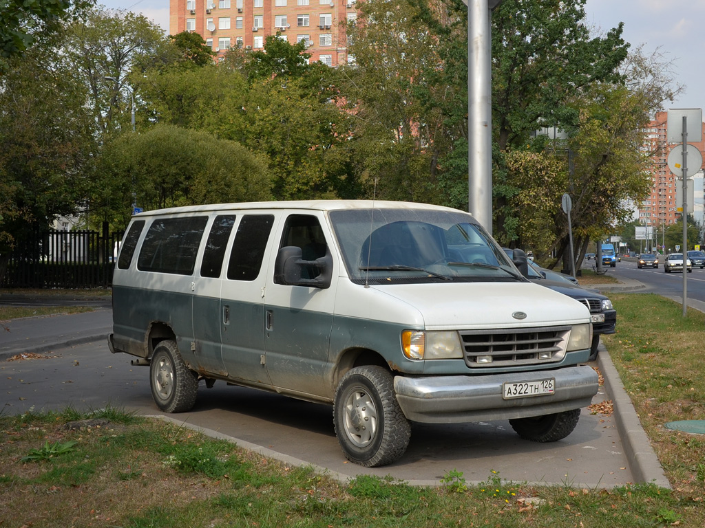 Ставропольский край, № А 322 ТН 126 — Ford E-Series (4G) '92-07