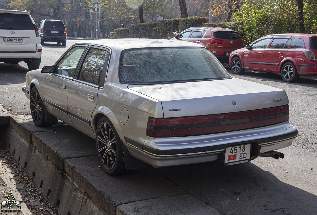 Киргизия, № E 4518 D — Buick Century (5G) '82-96
