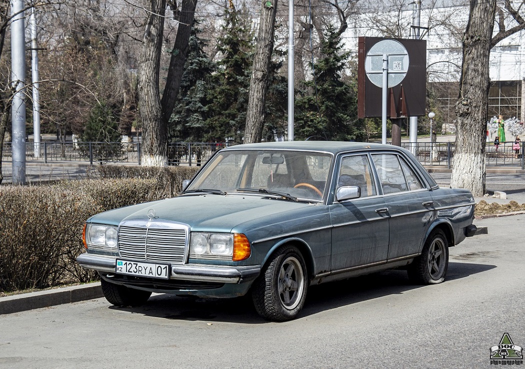 Астана, № 123 RYA 01 — Mercedes-Benz (W123) '76-86