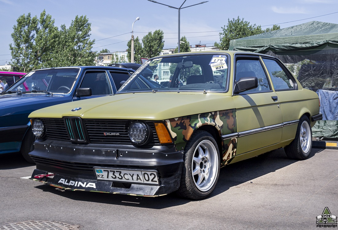 Алматы, № 733 CYA 02 — BMW 3 Series (E21) '75-82