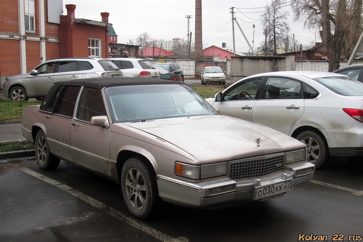 Алтайский край, № О 030 КК 22 — Cadillac DeVille (6G) '85-93