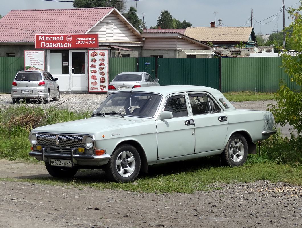 Приморский край, № В 672 ЕВ 25 — ГАЗ-24 Волга '68-86