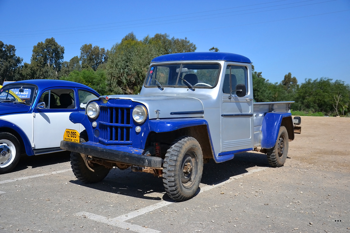 Израиль, № 12-095 — Willys Jeep Truck '47-65