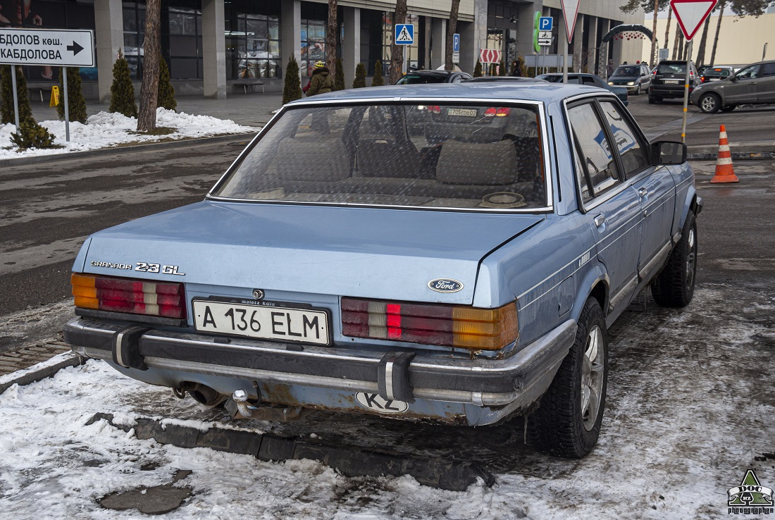 Алматы, № A 136 ELM — Ford Granada MkII '77-85