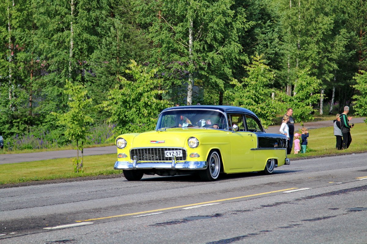 Финляндия, № CVZ-37 — Chevrolet Bel Air (2G) '55-57