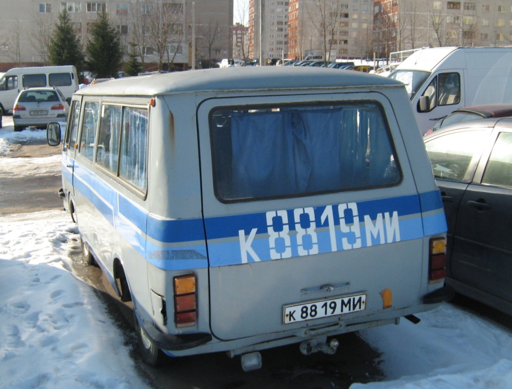 Минск, № К 8819 МИ — РАФ-2203 Латвия '76-87