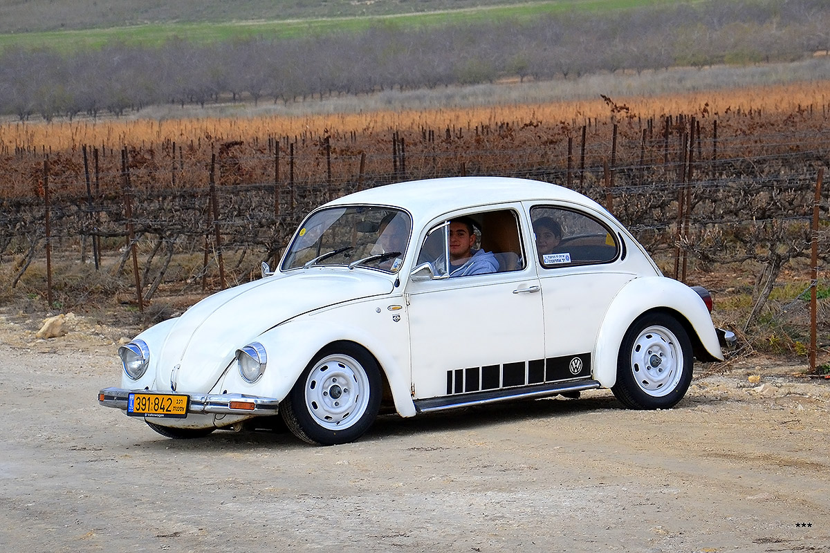 Израиль, № 391-842 — Volkswagen Käfer (общая модель)