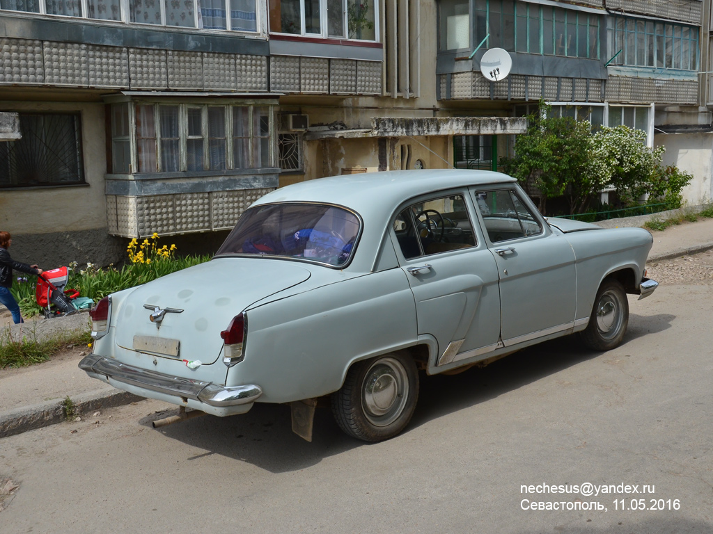 Севастополь, № 192-37 КС — ГАЗ-21Р Волга '65-70