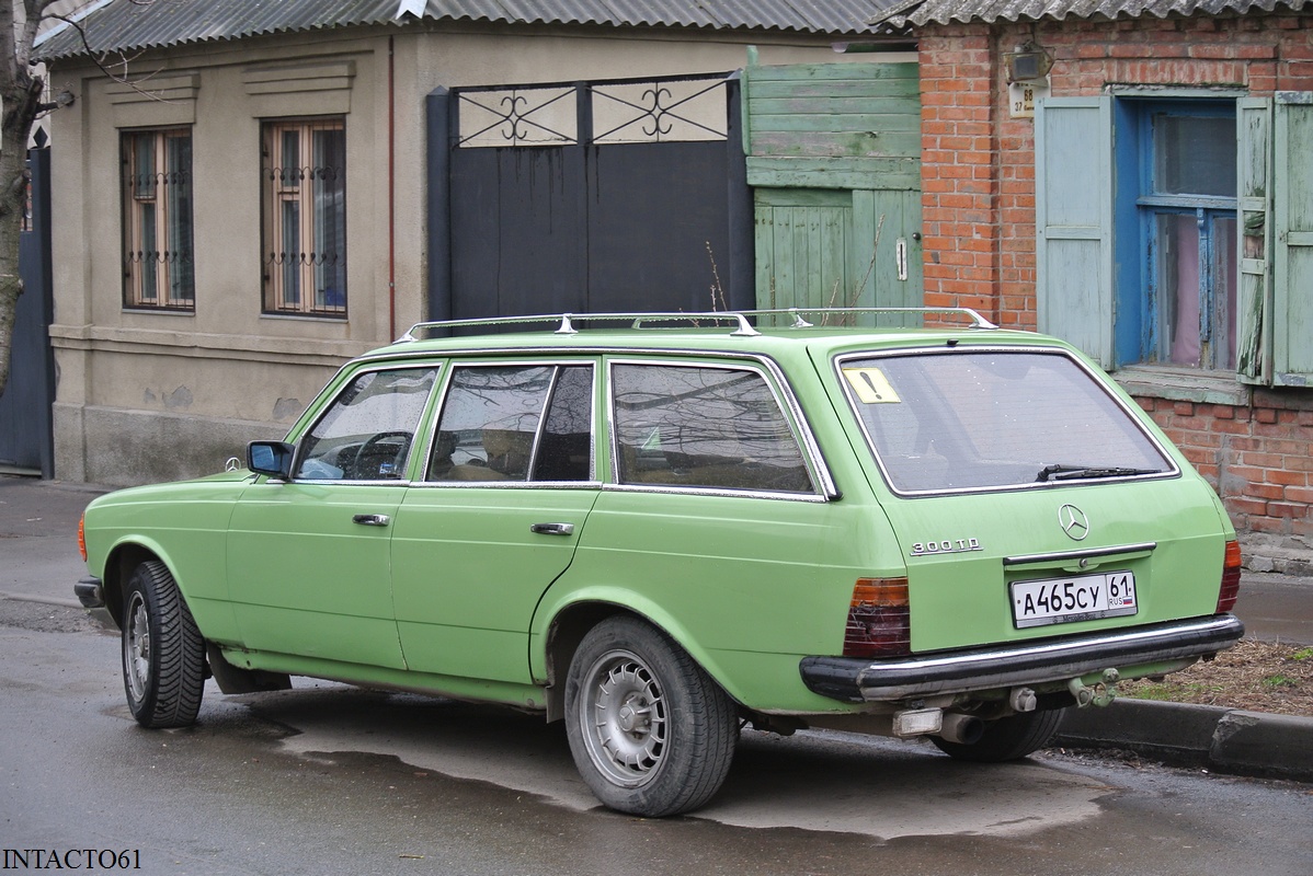 Ростовская область, № А 465 СУ 61 — Mercedes-Benz (S123) '78-86