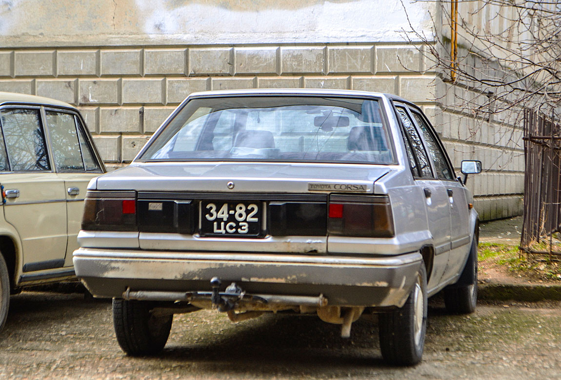 Севастополь, № 34-82 ЦСЗ — Toyota Corsa (L20) '82-90