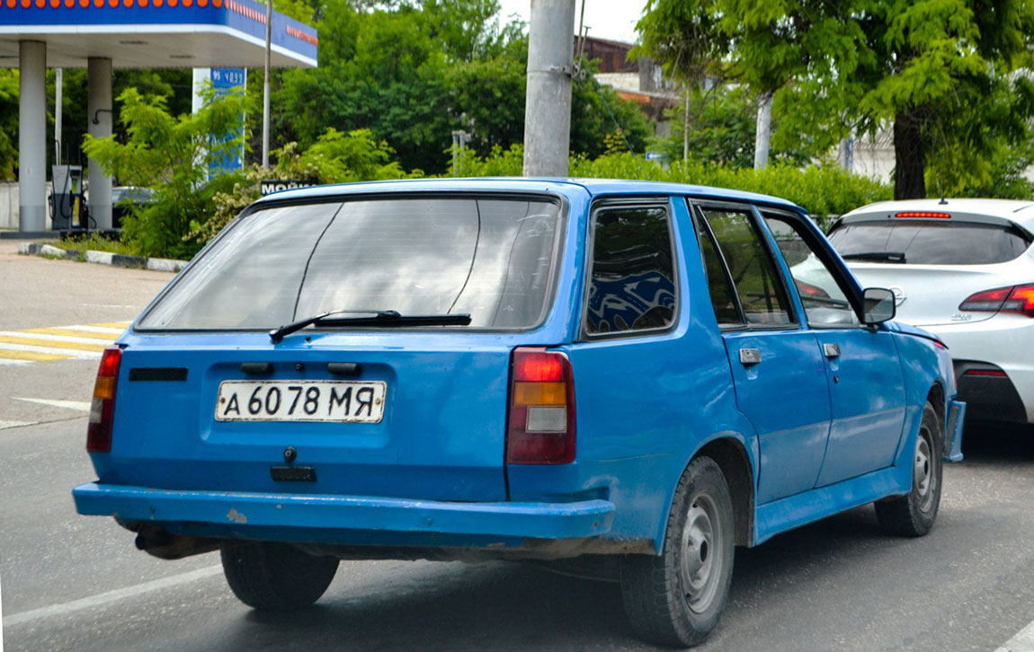Севастополь, № А 6078 МЯ — Renault 18 '78-89