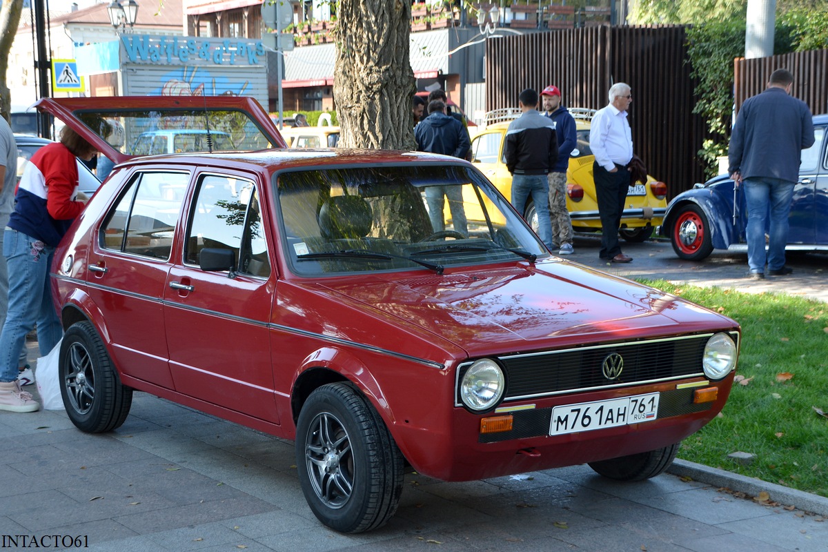 Ростовская область, № М 761 АН 761 — Volkswagen Golf (Typ 17) '74-88; Ростовская область — Retro Motor Show_2019_Октябрь