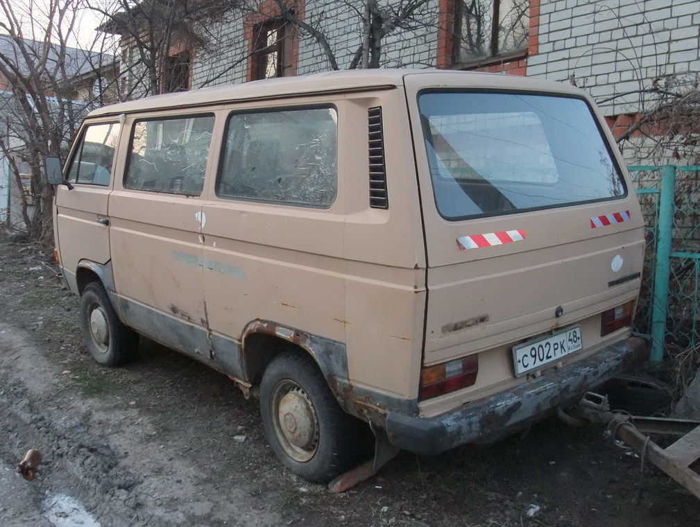 Саратовская область, № С 902 РК 48 — Volkswagen Typ 2 (Т3) '79-92