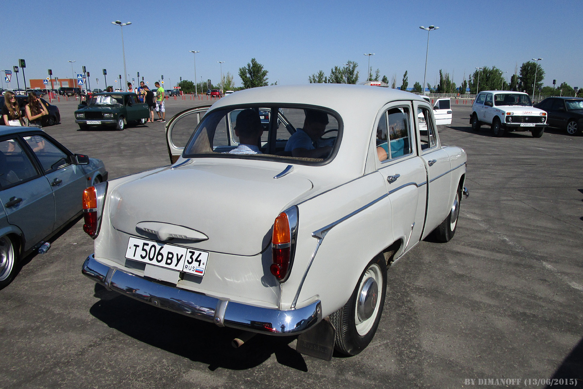 Волгоградская область, № Т 506 ВУ 34 — Москвич-403 '62-65