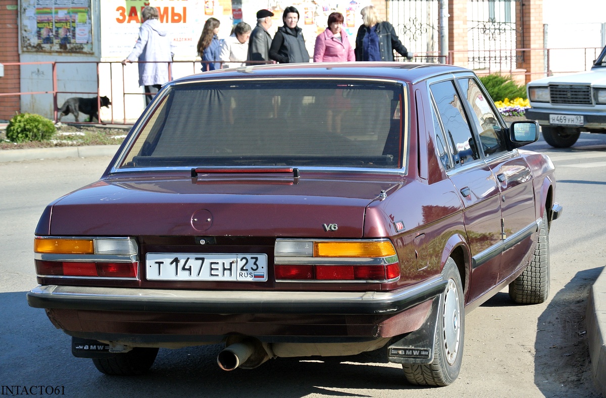 Краснодарский край, № Т 147 ЕН 23 — BMW 5 Series (E28) '82-88