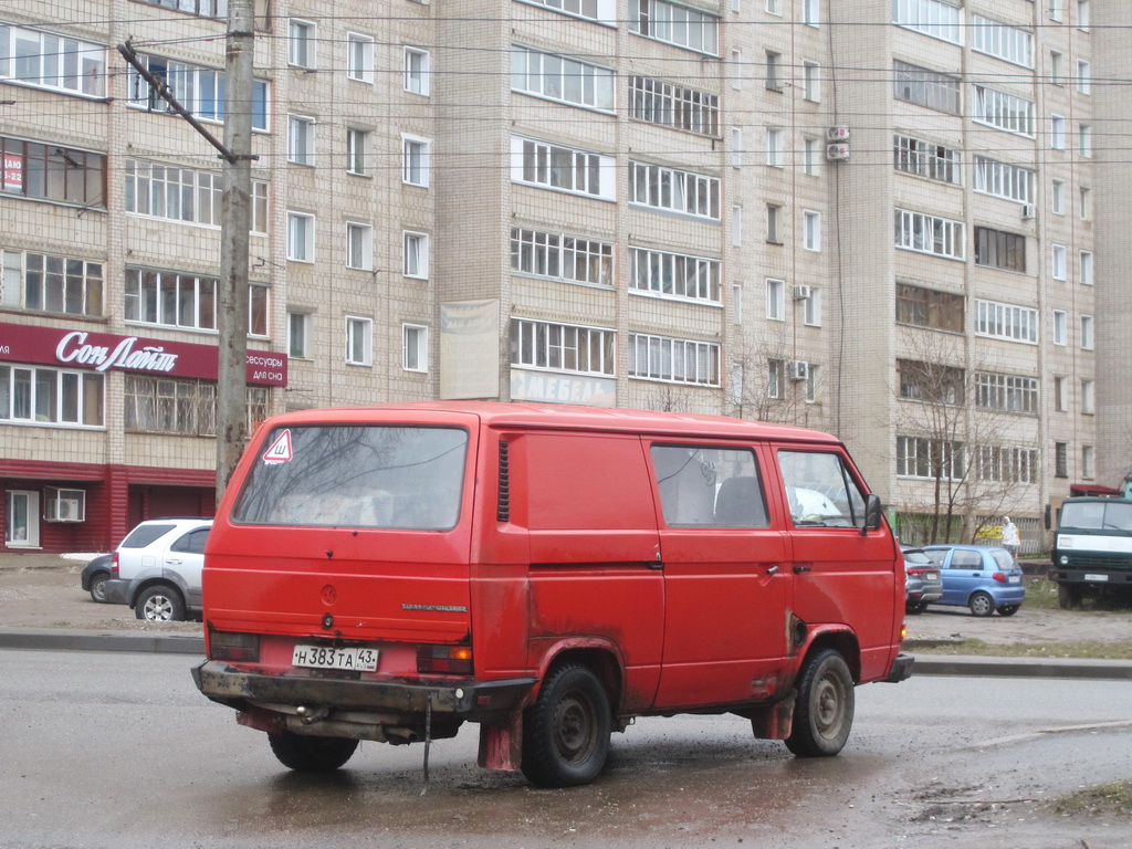 Кировская область, № Н 383 ТА 43 — Volkswagen Typ 2 (Т3) '79-92