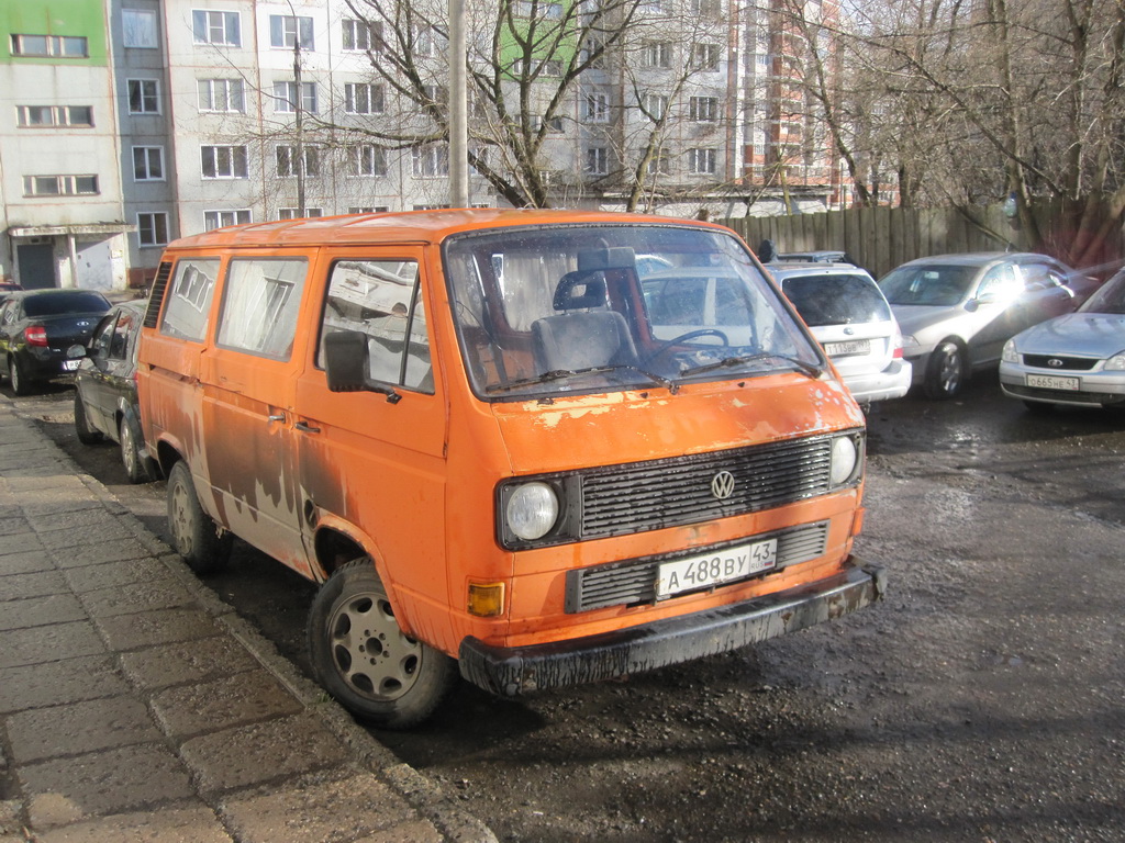 Кировская область, № А 488 ВУ 43 — Volkswagen Typ 2 (Т3) '79-92