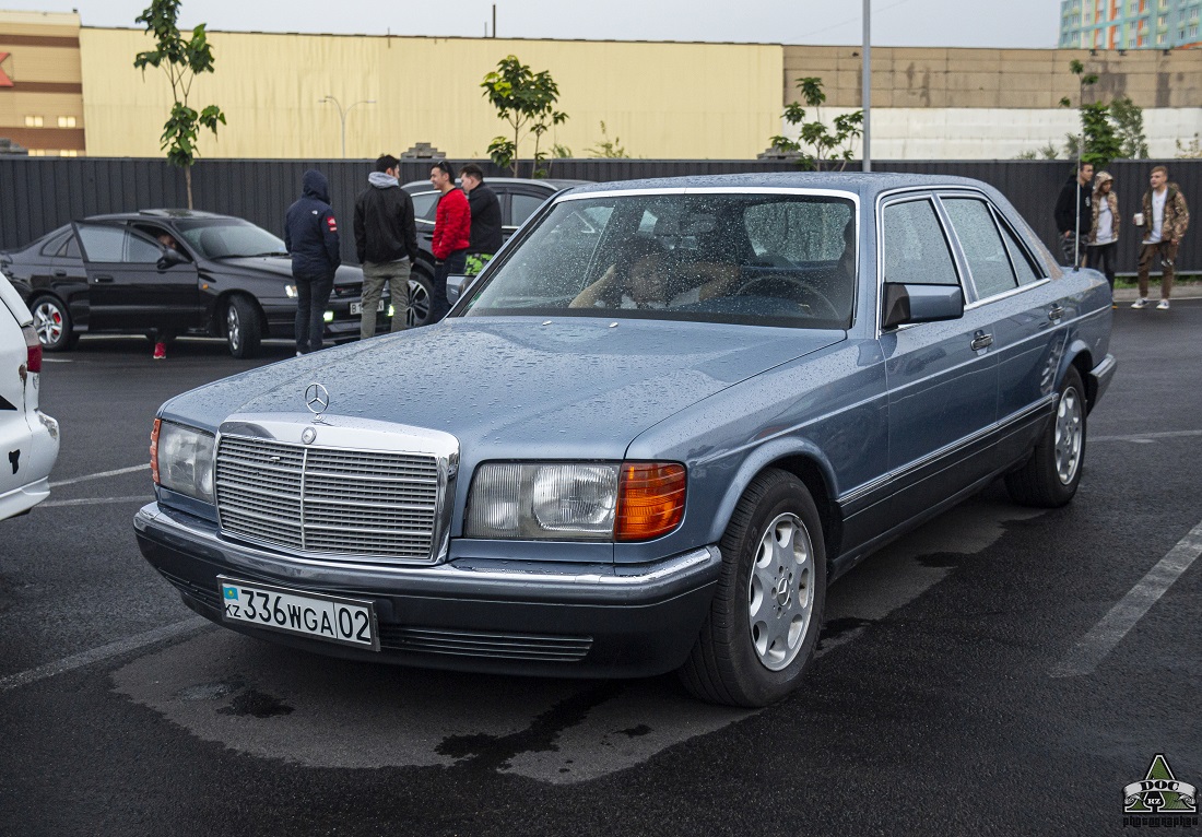 Алматы, № 336 WGA 02 — Mercedes-Benz (W126) '79-91