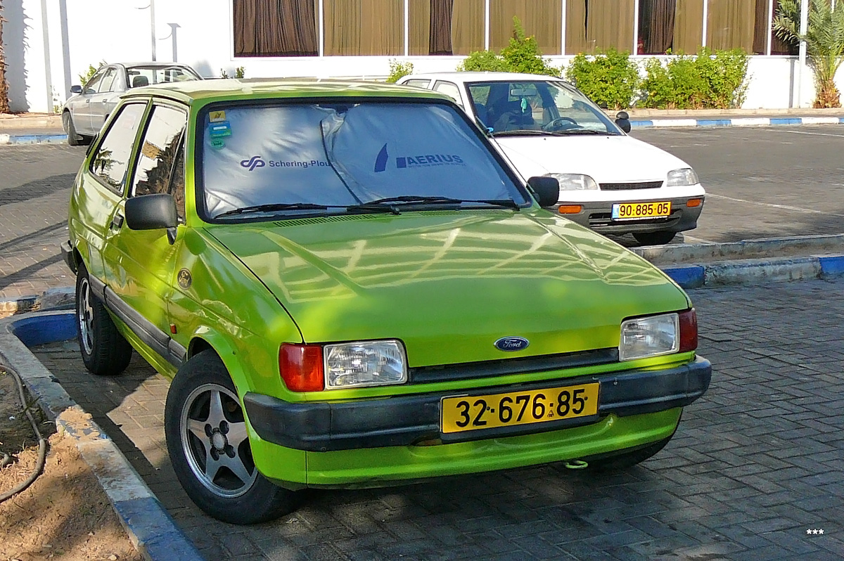 Израиль, № 32-676-85 — Ford Fiesta MkII '83-89