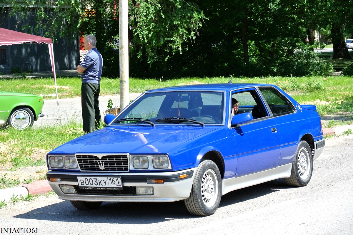 Ростовская область, № В 003 КУ 161 — Maserati Biturbo '81-94
