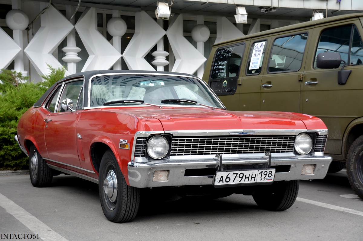 Санкт-Петербург, № А 679 НН 198 — Chevrolet Nova (3G) '68-74