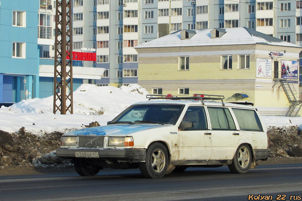 Ленинградская область, № У 268 АЕ 47 — Volvo 740 '84-92