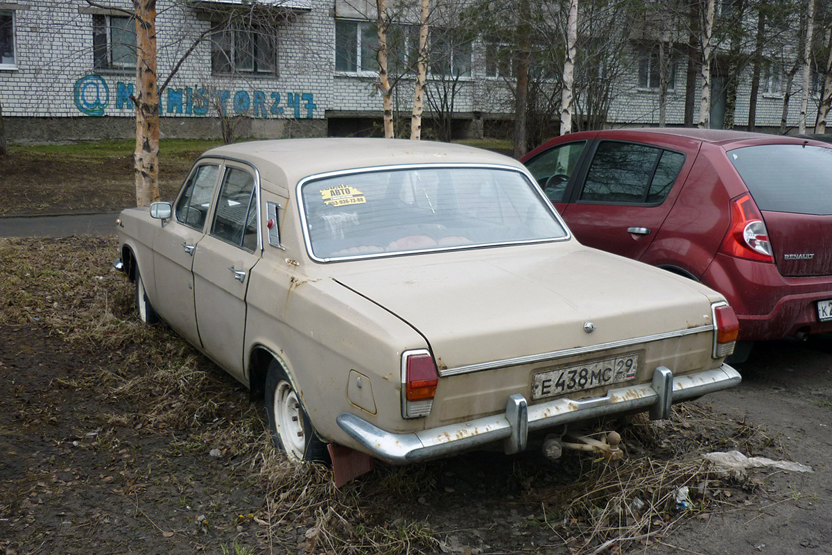 Архангельская область, № Е 438 МС 29 — ГАЗ-24 Волга '68-86