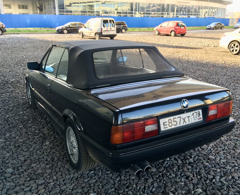 Санкт-Петербург, № Е 857 ХТ 178 — BMW 3 Series (E30) '82-94
