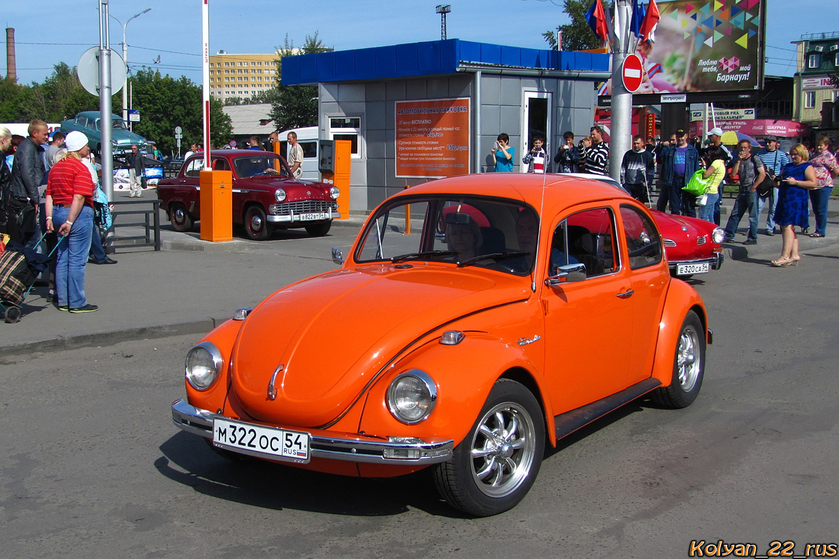 Новосибирская область, № М 322 ОС 54 — Volkswagen Käfer (общая модель); Алтайский край — Выставки ко Дню города. Барнаул. 2014 год