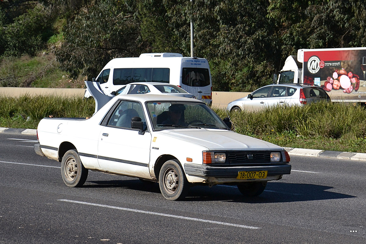 Израиль, № 18-007-03 — Subaru BRAT (2G) '81-93