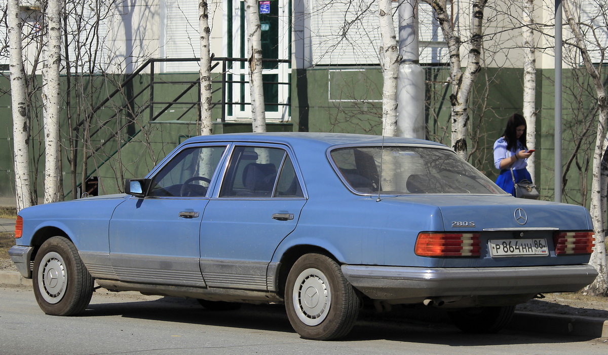 Ханты-Мансийский автоном.округ, № Р 864 НН 86 — Mercedes-Benz (W126) '79-91