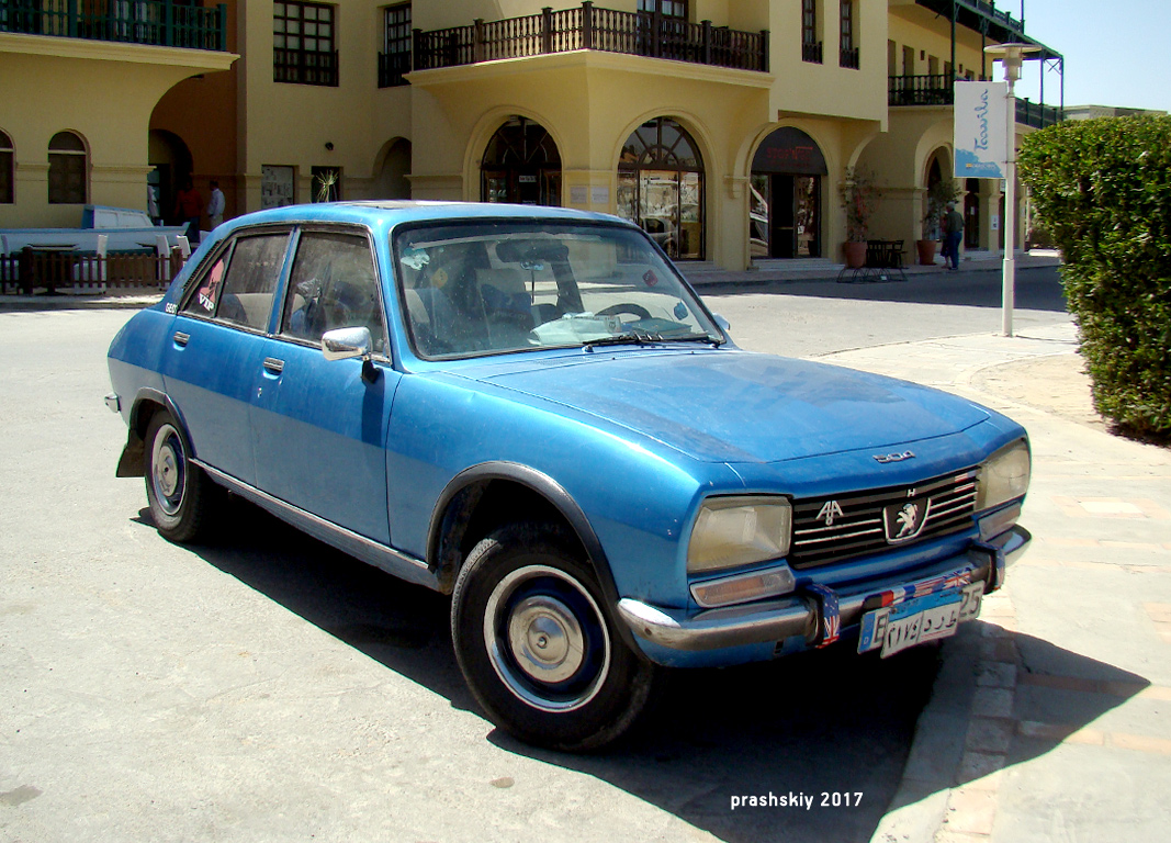 Египет, № 2174 DRT — Peugeot 504 '68-83