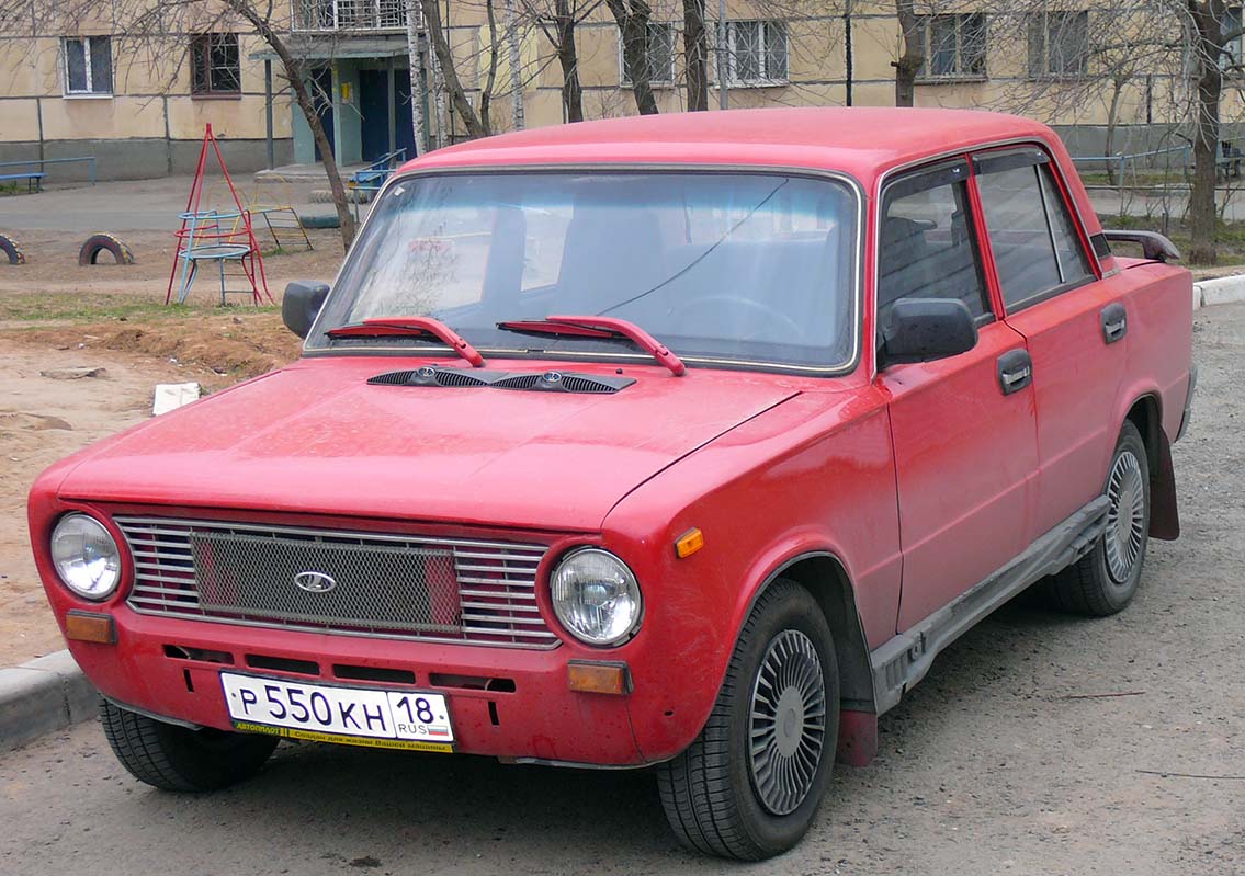 Удмуртия, № Р 550 КН 18 — ВАЗ-2101 '70-83