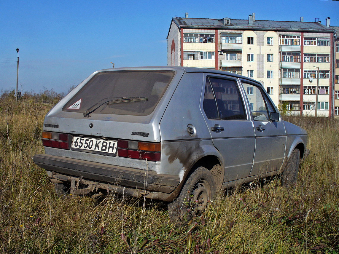 Кировская область, № 6550 КВН — Volkswagen Golf (Typ 17) '74-88