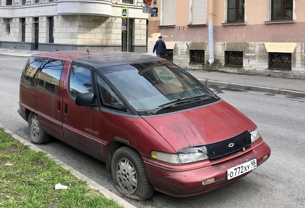 Санкт-Петербург, № О 772 ХУ 98 — Chevrolet Lumina APV '89-96