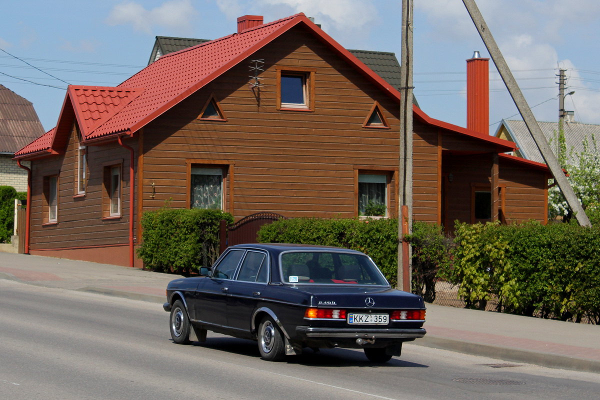 Литва, № KKZ 359 — Mercedes-Benz (W123) '76-86