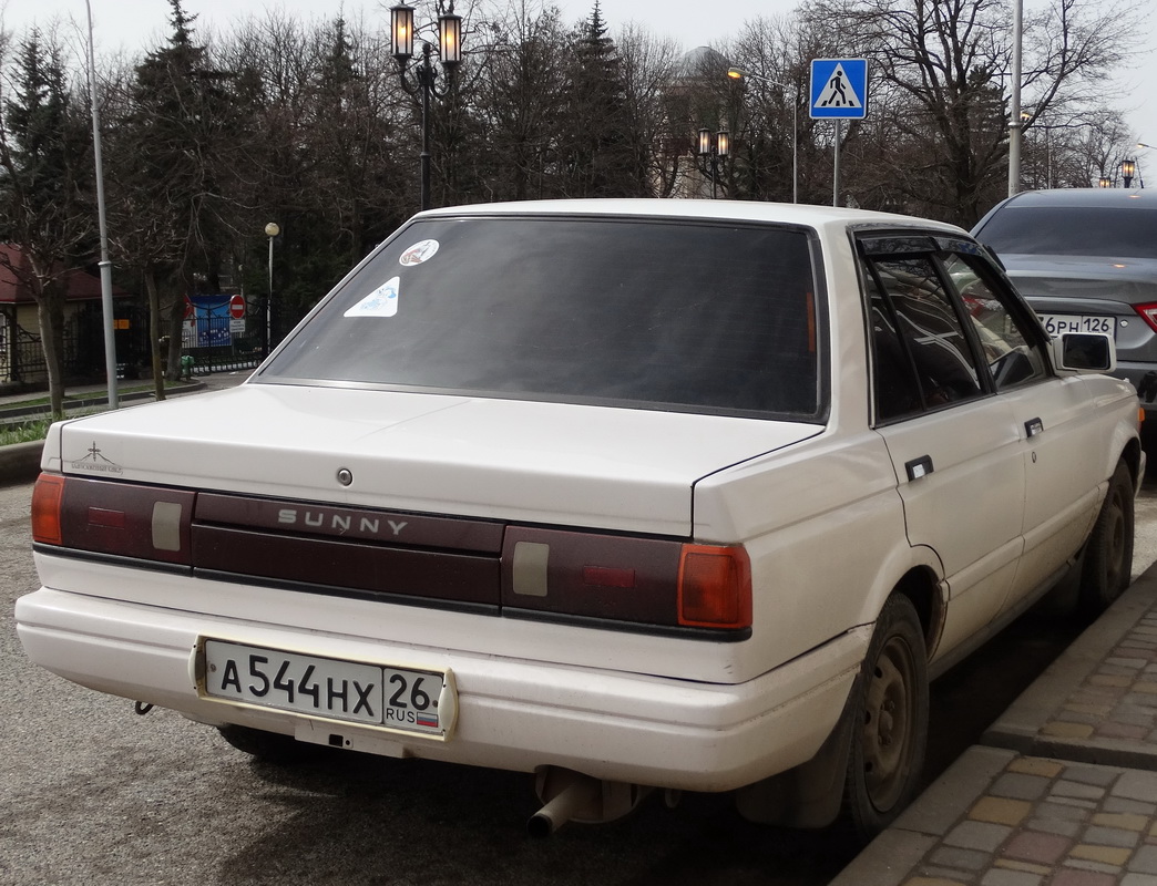 Ставропольский край, № А 544 НХ 26 — Nissan Sunny (B12) '85-90