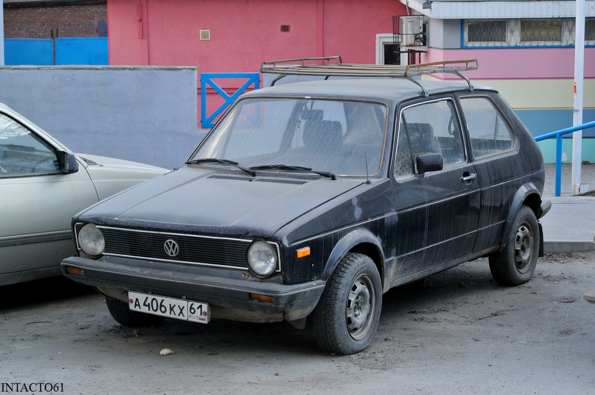 Ростовская область, № А 406 КХ 61 — Volkswagen Golf (Typ 17) '74-88