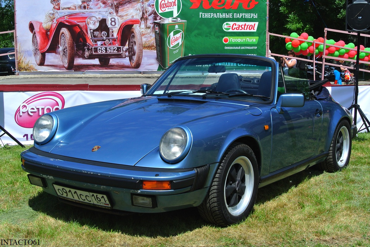 Ростовская область, № О 911 СС 161 — Porsche 911 (930) '73-89