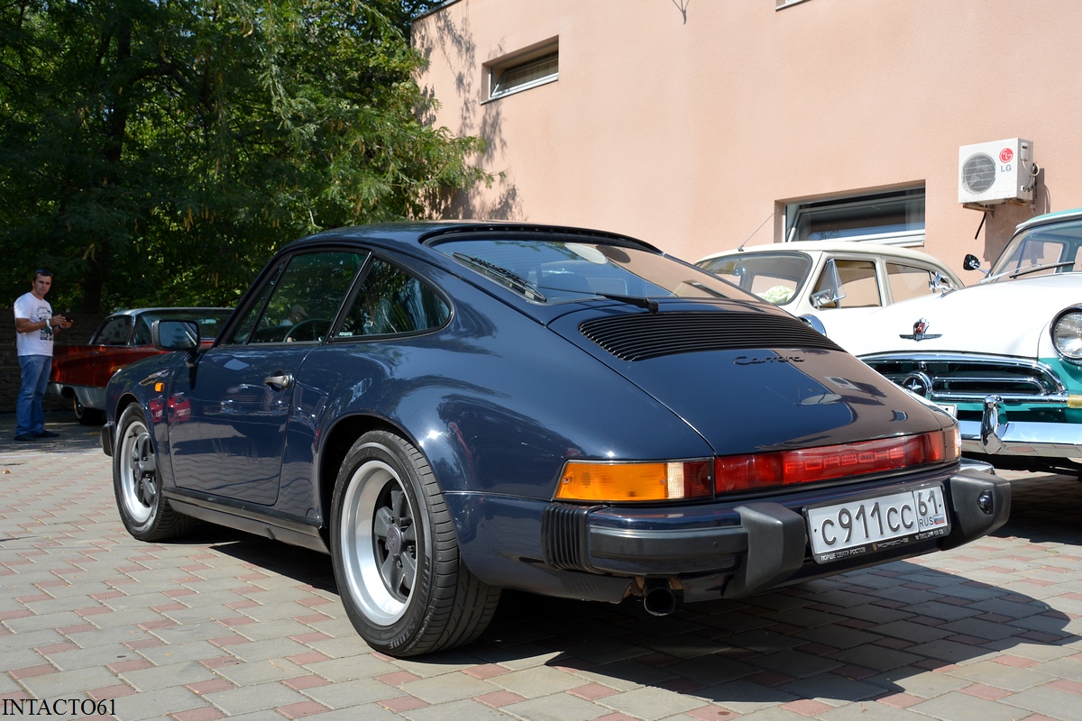 Ростовская область, № С 911 СС 61 — Porsche 911 (930) '73-89; Ростовская область — Retro Motor Show_2015