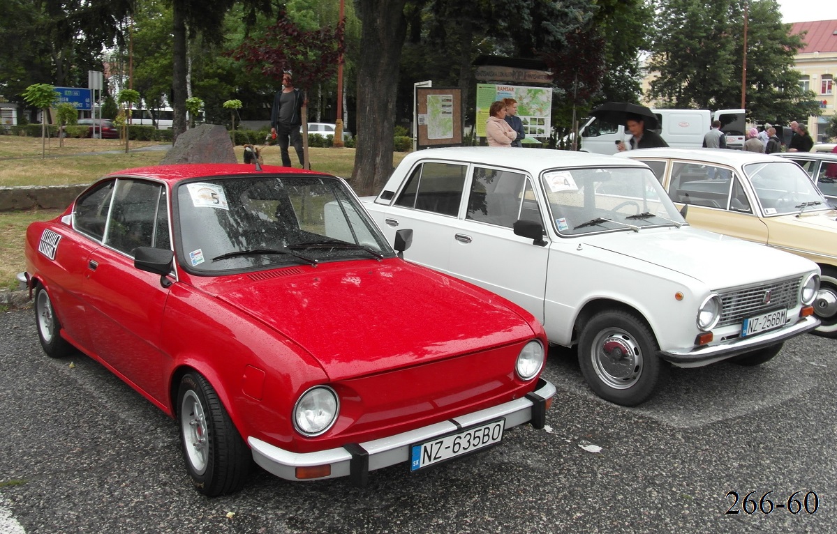 Словакия, № NZ-635BO — Škoda 100/110 '69-77; Словакия, № NZ-256BM — ВАЗ-2101/21011/21013 (общ. мод)