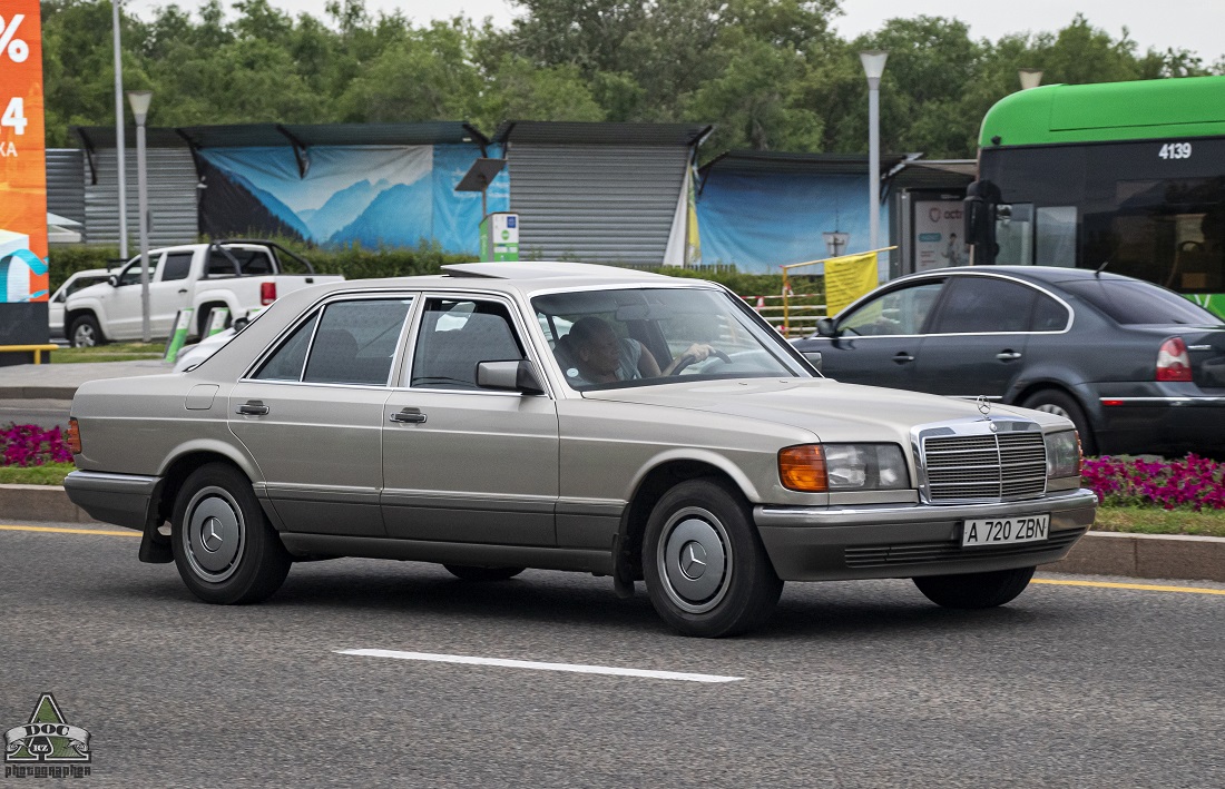 Алматы, № A 720 ZBN — Mercedes-Benz (W126) '79-91