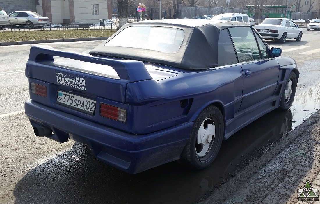 Алматы, № 375 SPA 02 — BMW 3 Series (E30) '82-94