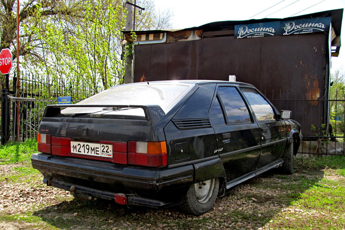 Алтайский край, № М 219 МЕ 22 — Citroën BX '82-94
