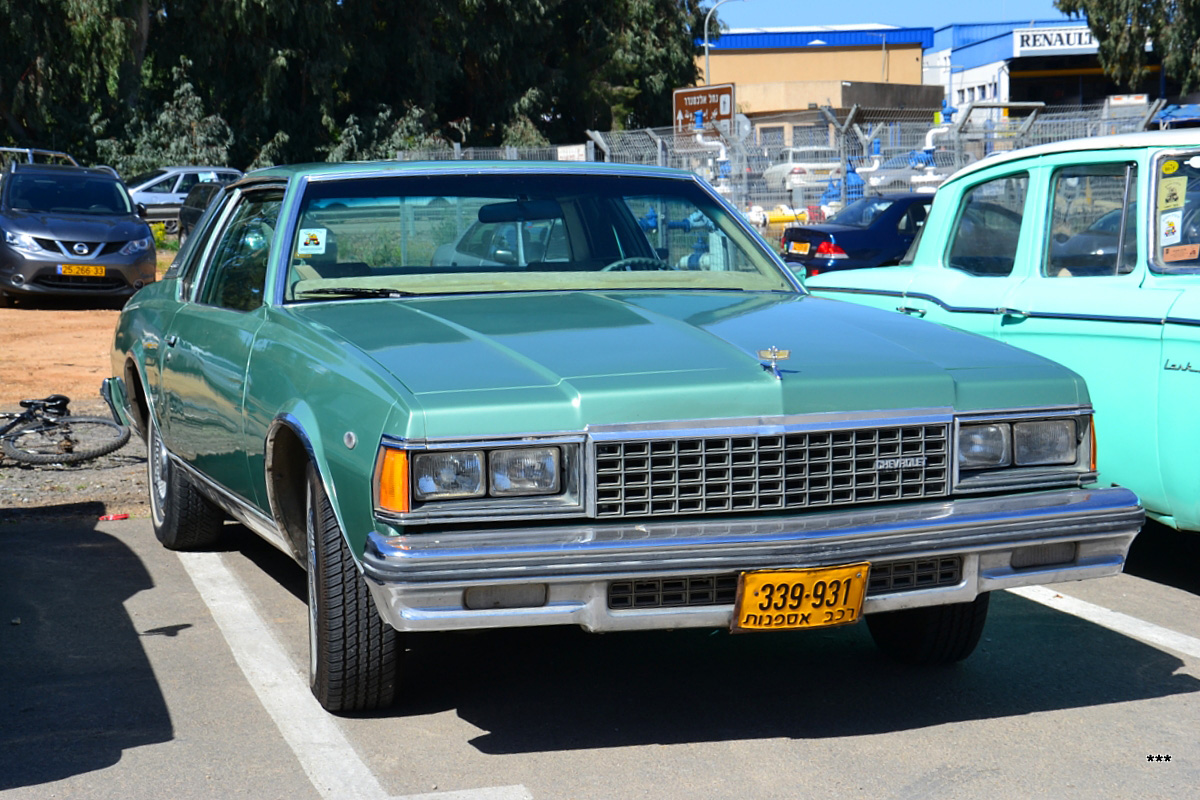 Израиль, № 339-931 — Chevrolet Caprice (3G) '77-90