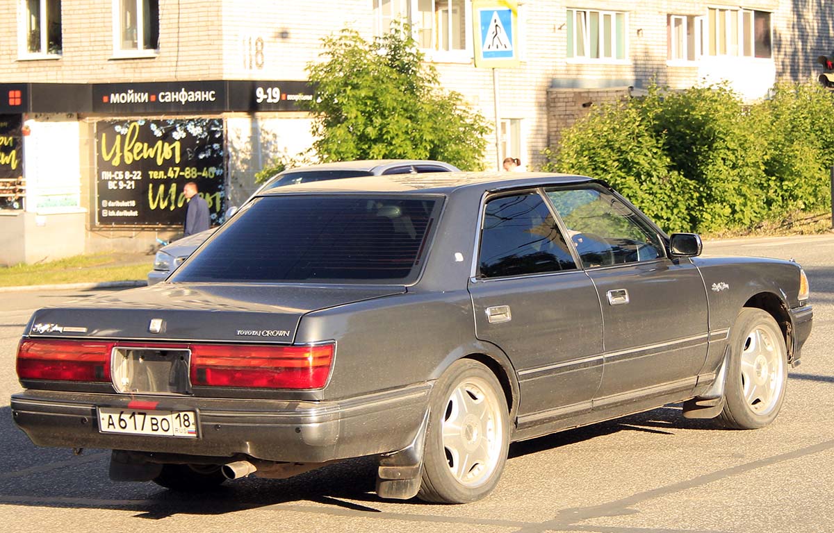 Удмуртия, № А 617 ВО 18 — Toyota Crown (S130) '87-91