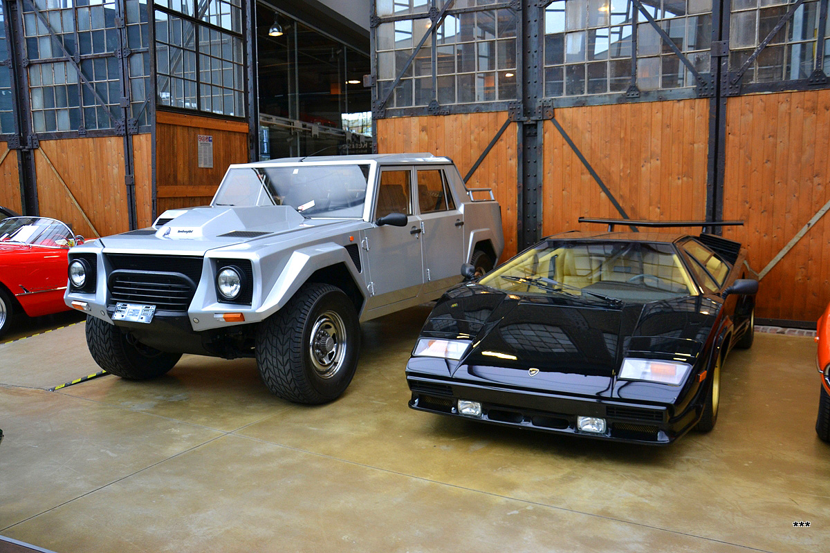 Германия, № (DE) U/N 0008 — Lamborghini LM002 '86-92; Германия, № (DE) U/N 0012 — Lamborghini Countach '74-90